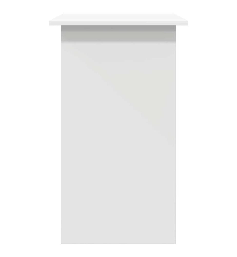 Bureau Blanc 80x45x74 cm Bois d'ingénierie