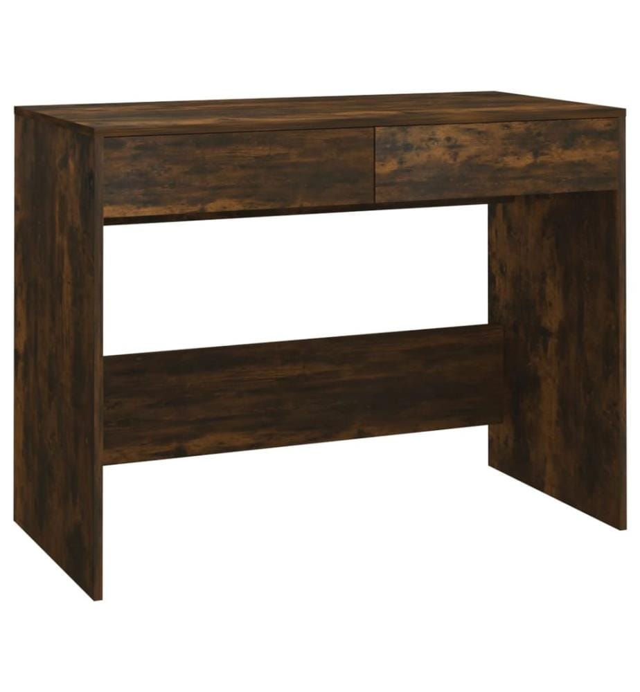 Bureau Chêne fumé 101x50x76,5 cm Aggloméré