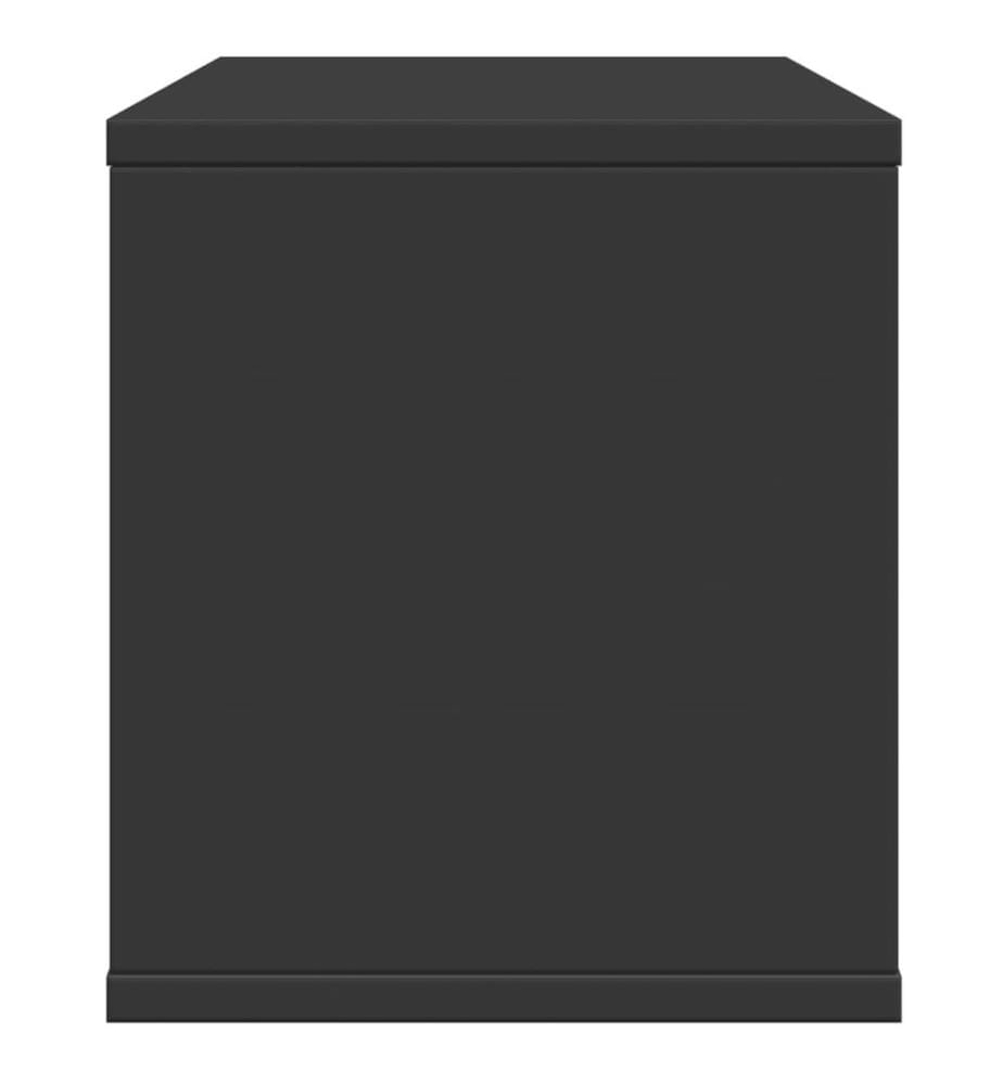 Schreibtisch-Organizer Schwarz 36x26x29,5 cm Holzwerkstoff