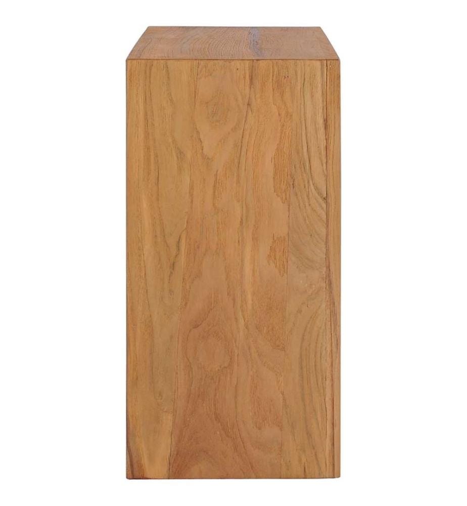 Sideboard 80x30x60 cm Massivholz Teak