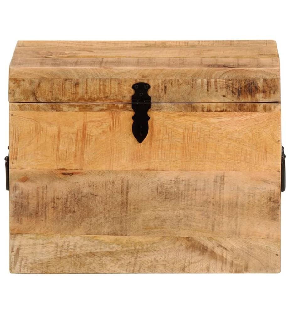 Aufbewahrungsbox 39x28x31 cm Massivholz Mango