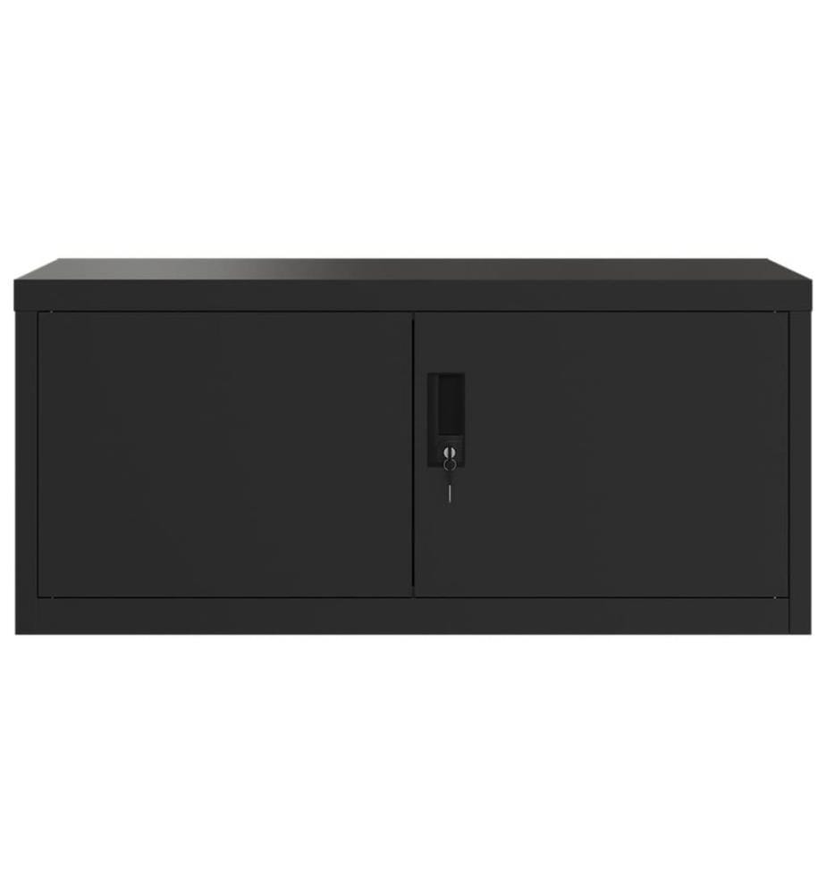 Classeur noir 90x40x40 cm acier