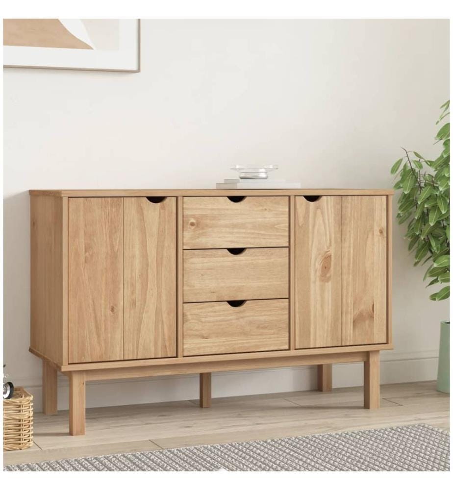 Sideboard OTTA 113,5x43x73 cm Massivholz Kiefer