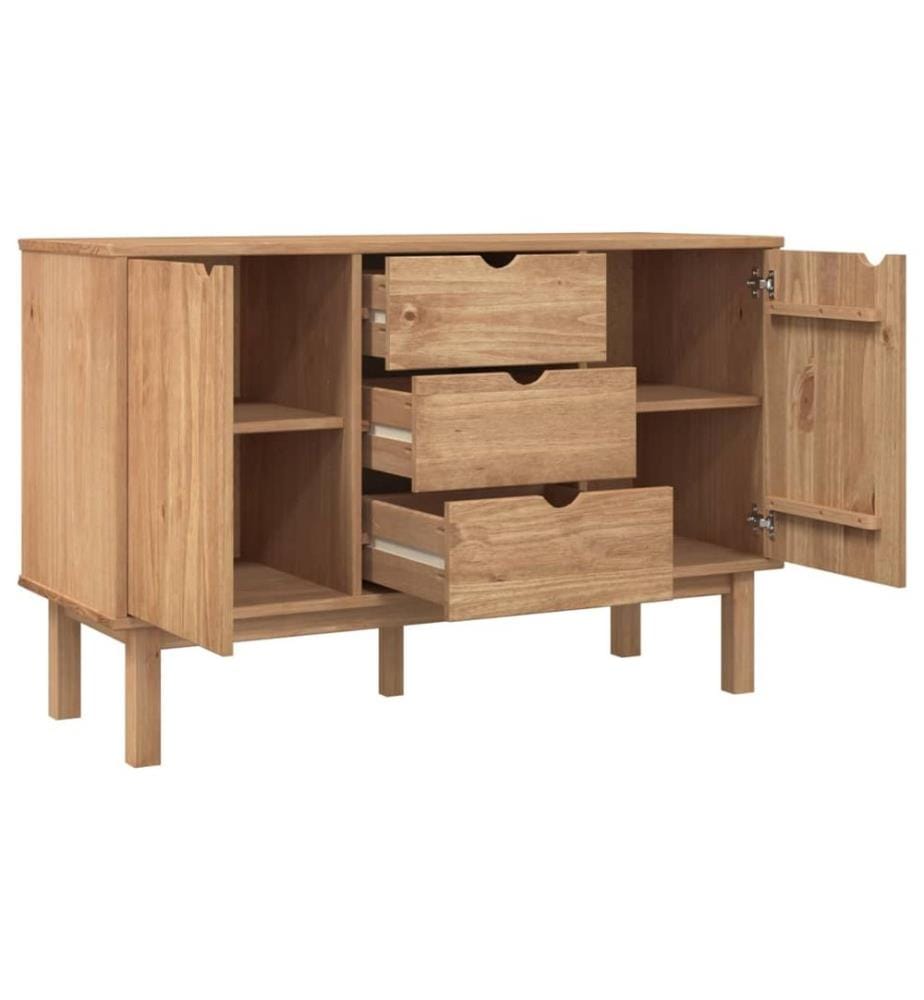 Sideboard OTTA 113,5x43x73 cm Massivholz Kiefer