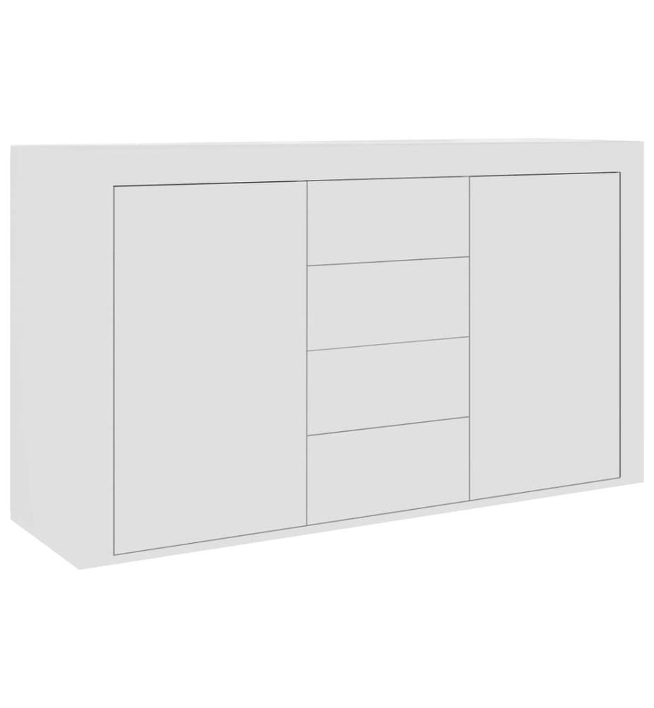 Sideboard Weiss 120×36×69 cm Holzwerkstoff
