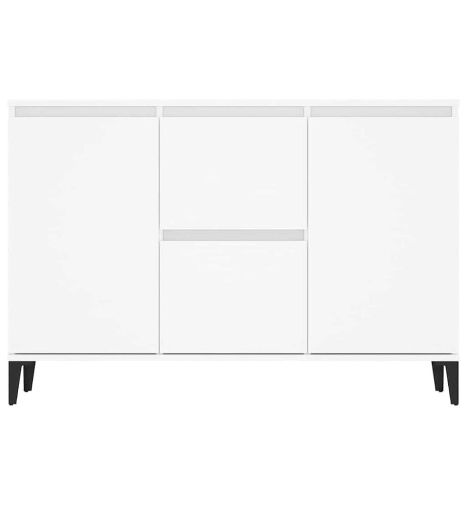 Sideboard Weiss 102x35x70 cm Holzwerkstoff