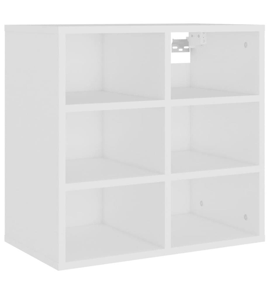 Schuhregal Weiss 52,5x30x50 cm