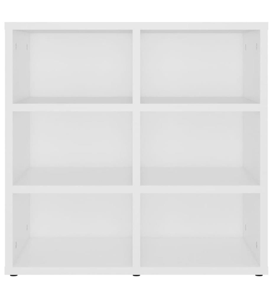Schuhregal Weiss 52,5x30x50 cm