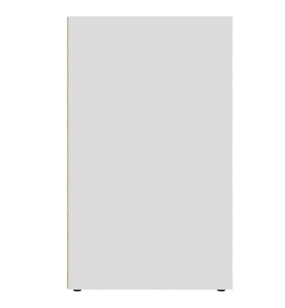 Schuhregal Weiss 52,5x30x50 cm