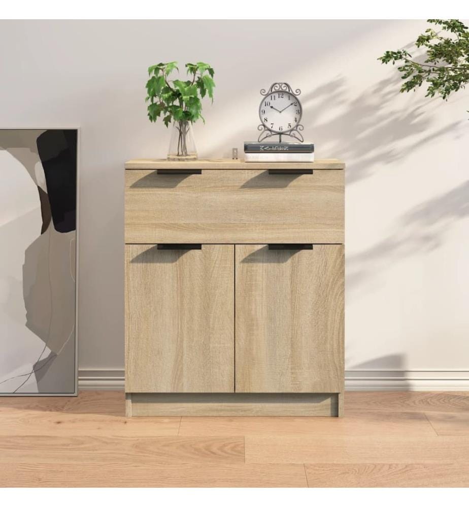 Sideboard Sonoma-Eiche 60x30x70 cm Holzwerkstoff