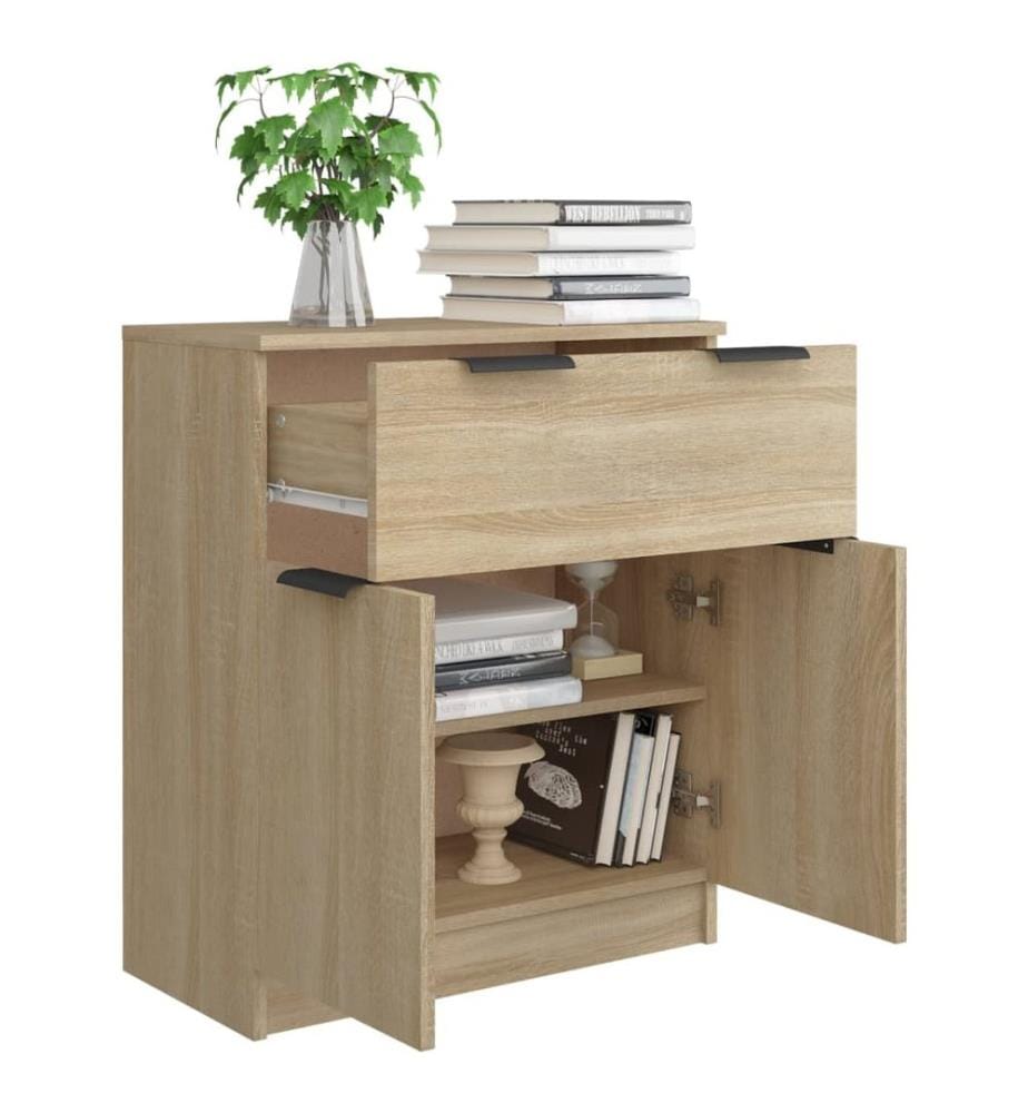 Sideboard Sonoma-Eiche 60x30x70 cm Holzwerkstoff