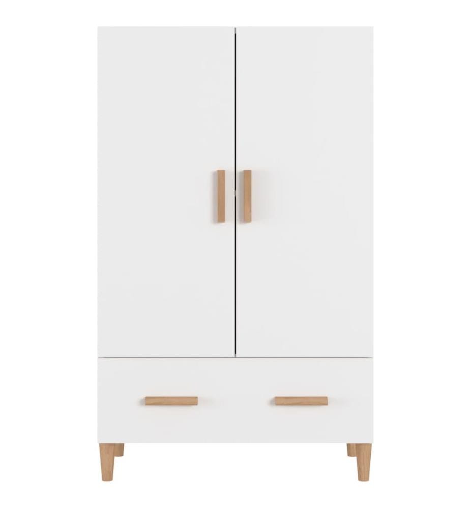 Highboard Weiss 70x31x115 cm Holzwerkstoff