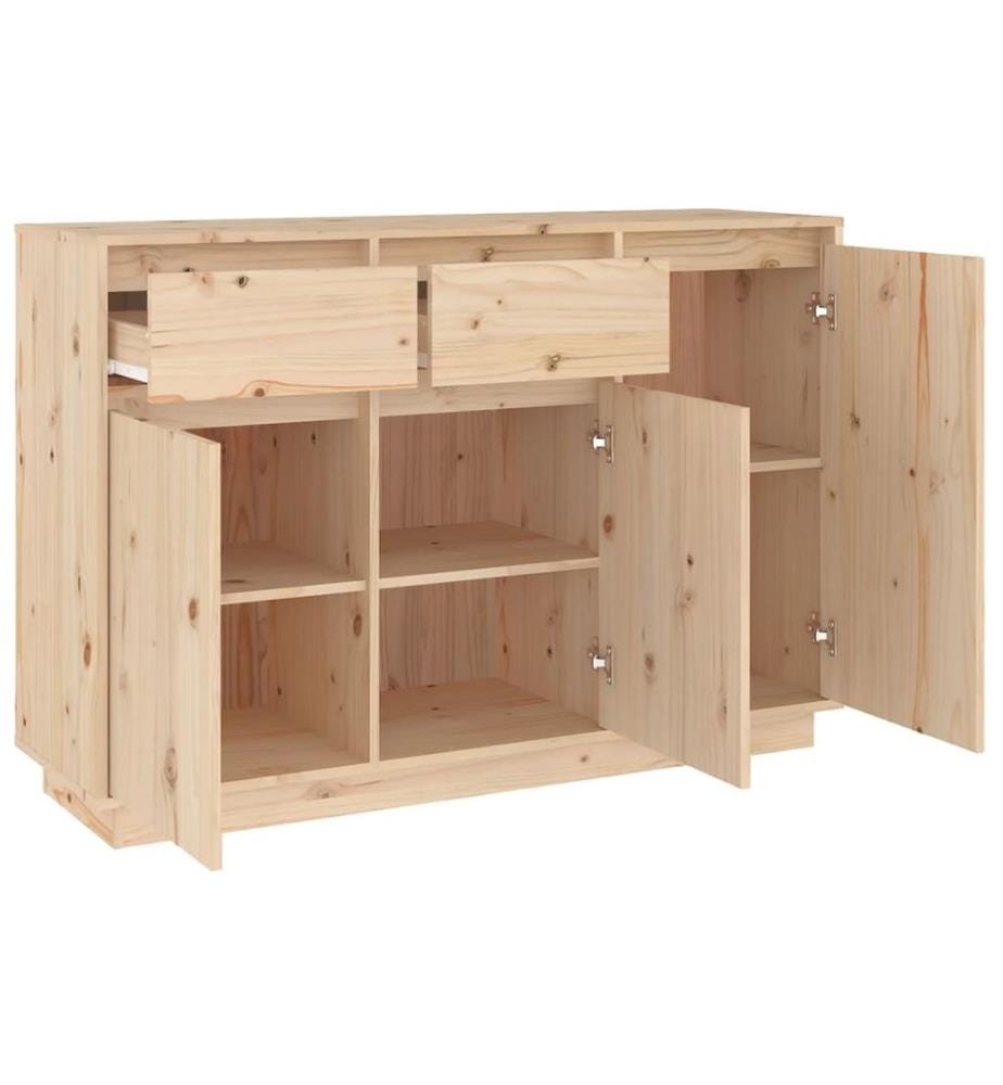 Sideboard 110x34x75 cm Massivholz Kiefer