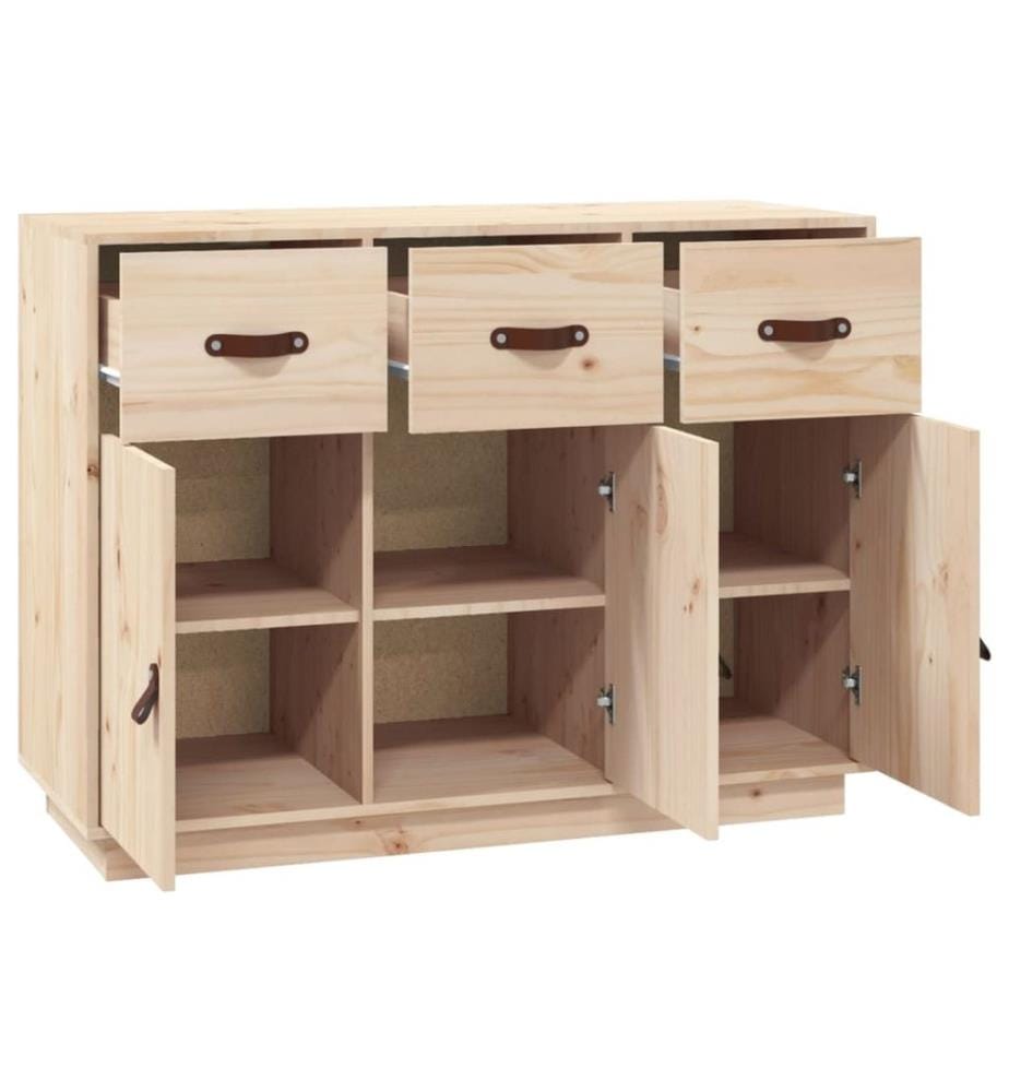 Sideboard 100x40x75 cm Massivholz Kiefer
