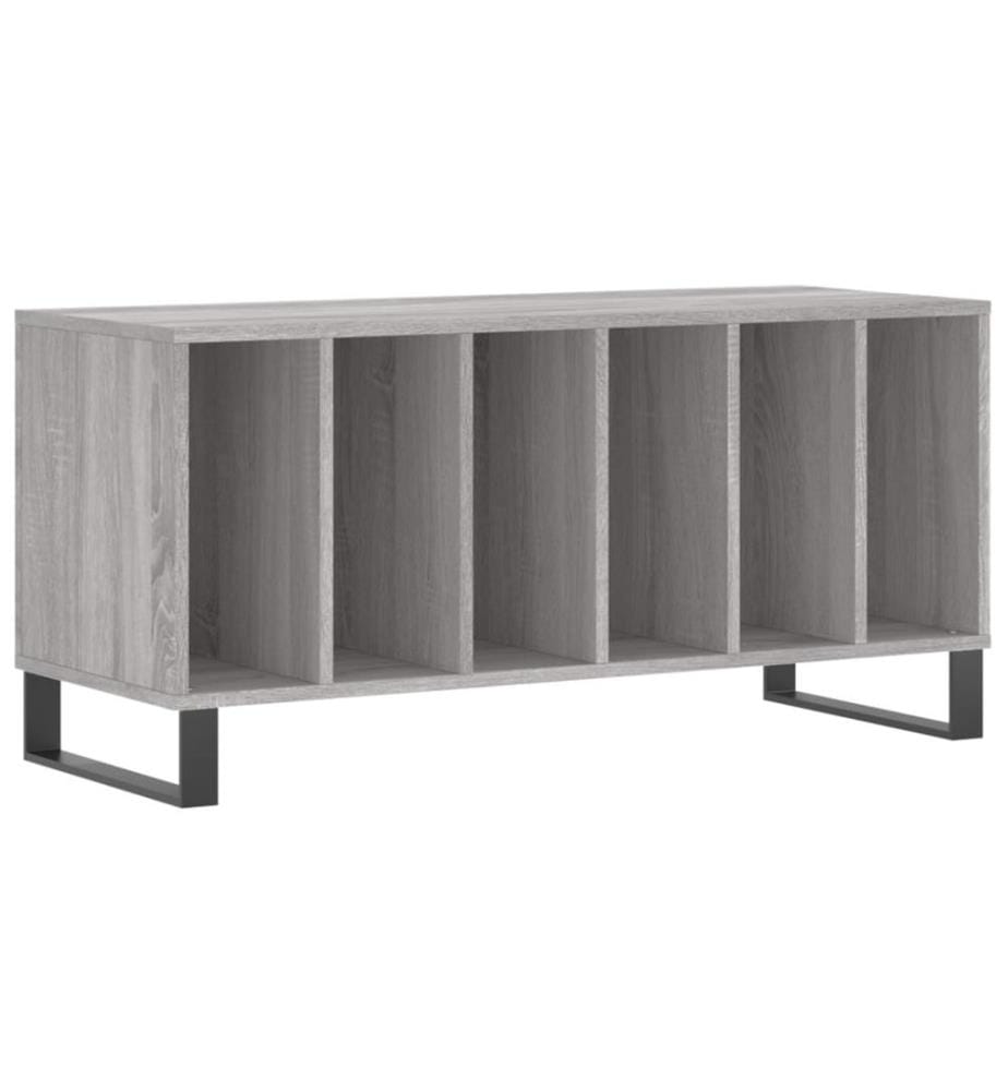 Plattenschrank Grau Sonoma 100x38x48 cm Holzwerkstoff