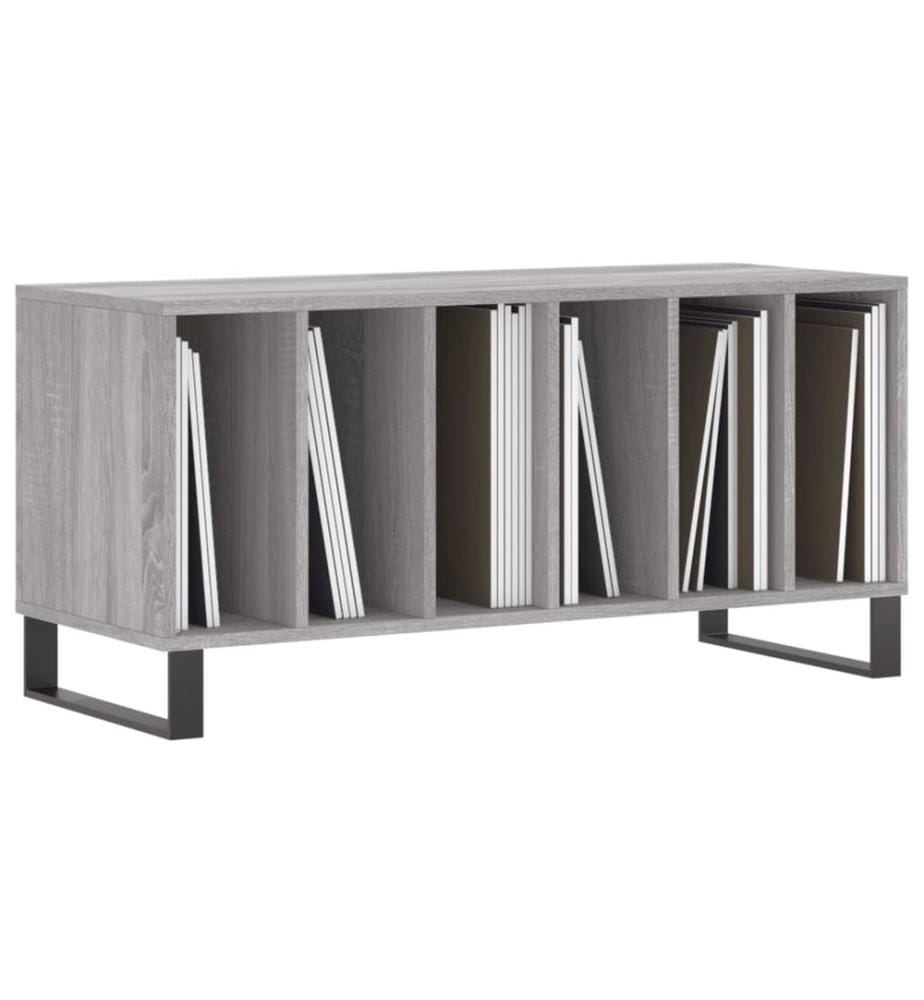 Plattenschrank Grau Sonoma 100x38x48 cm Holzwerkstoff