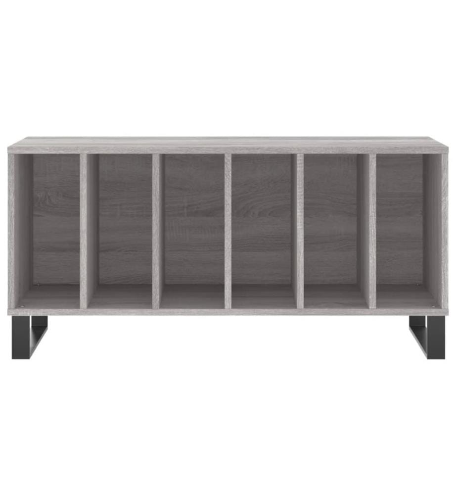 Plattenschrank Grau Sonoma 100x38x48 cm Holzwerkstoff