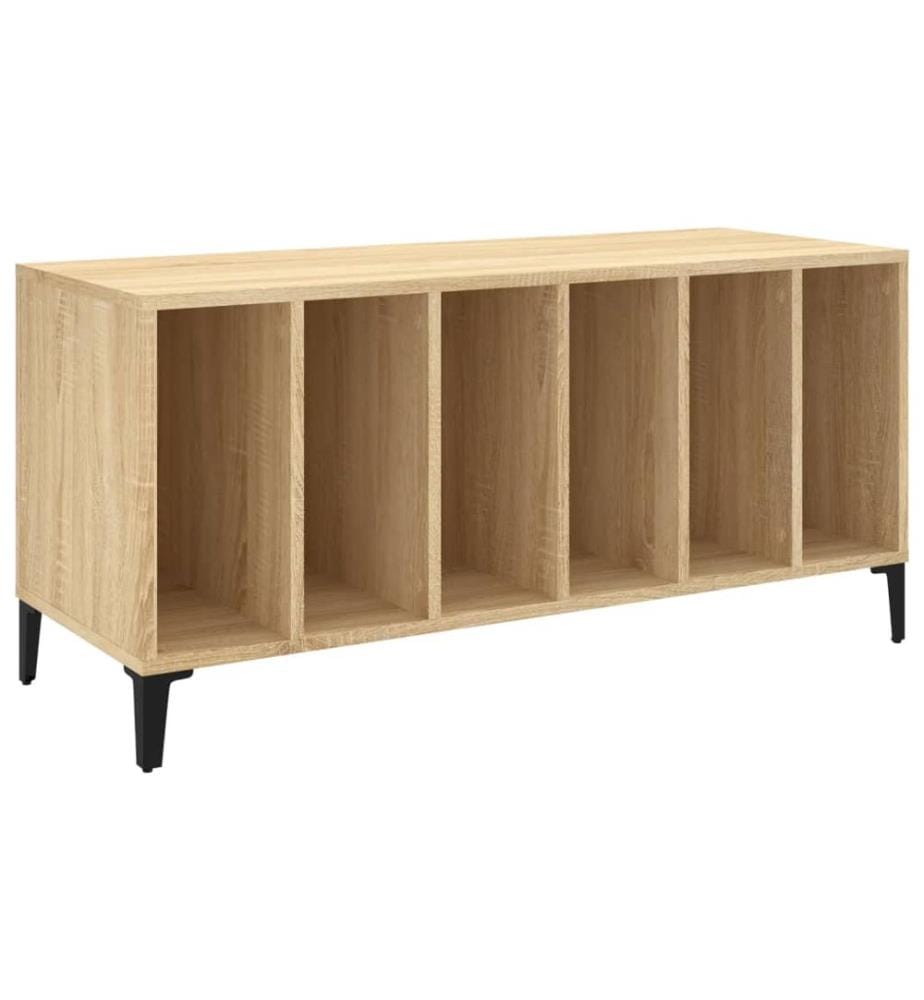 Plattenschrank Sonoma-Eiche 100x38x48 cm Holzwerkstoff