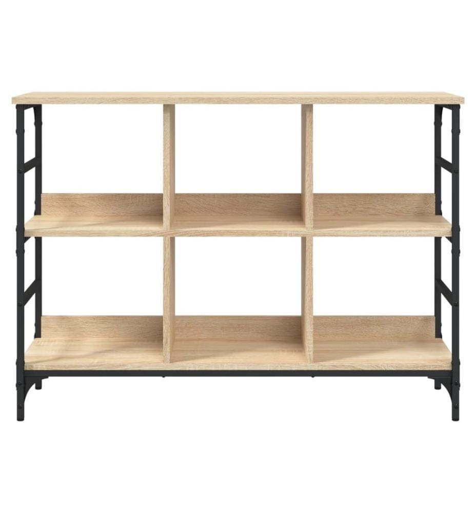 Sideboard Sonoma-Eiche 102 x 32 x 73,5 cm Holzwerkstoff