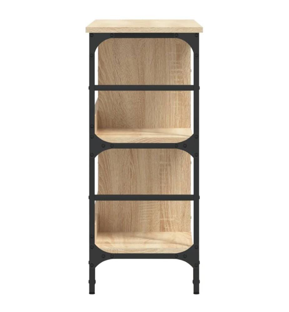 Sideboard Sonoma-Eiche 102 x 32 x 73,5 cm Holzwerkstoff