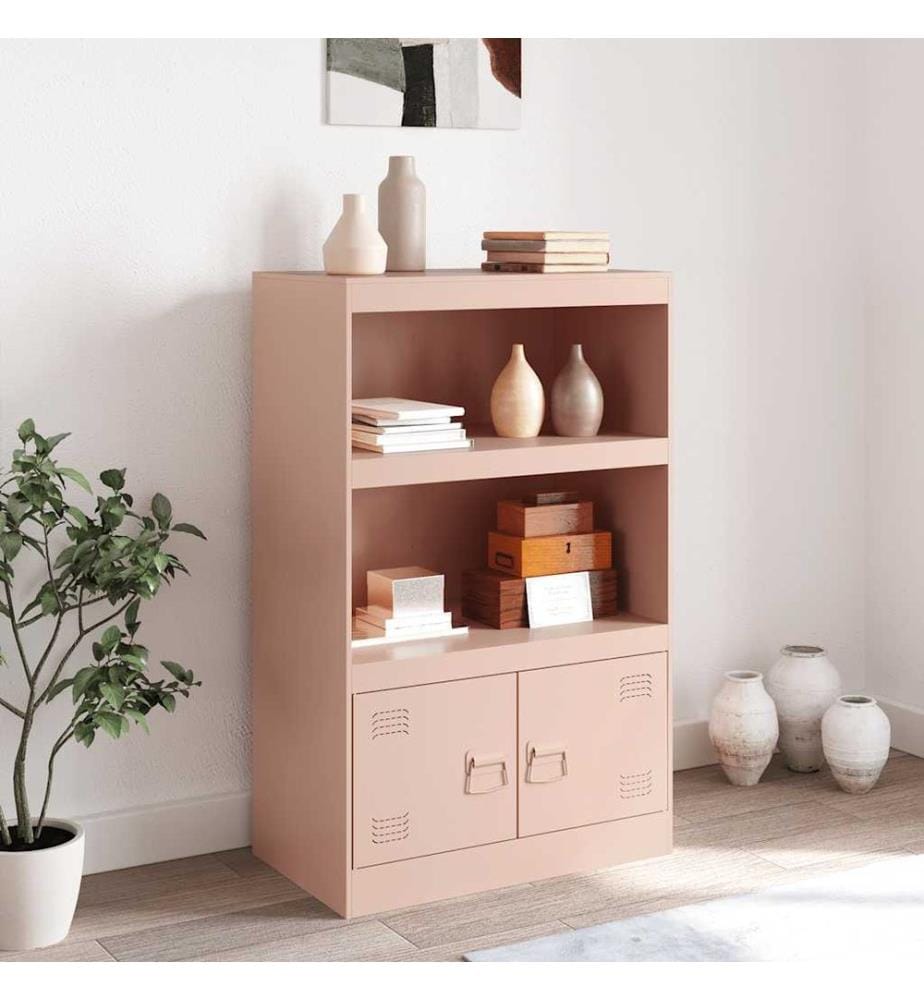 Sideboard Rosa 67x39x107 cm Stahl