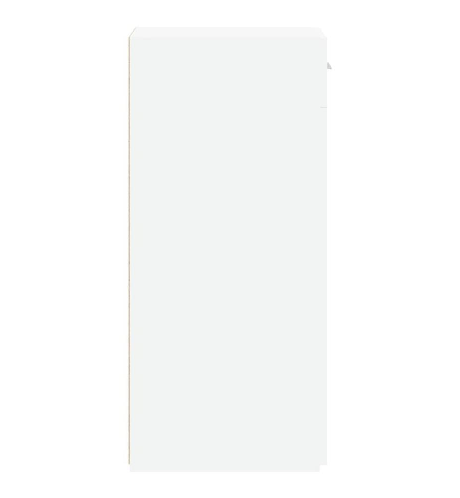 Sideboard Weiss 30x42,5x93 cm Holzwerkstoff