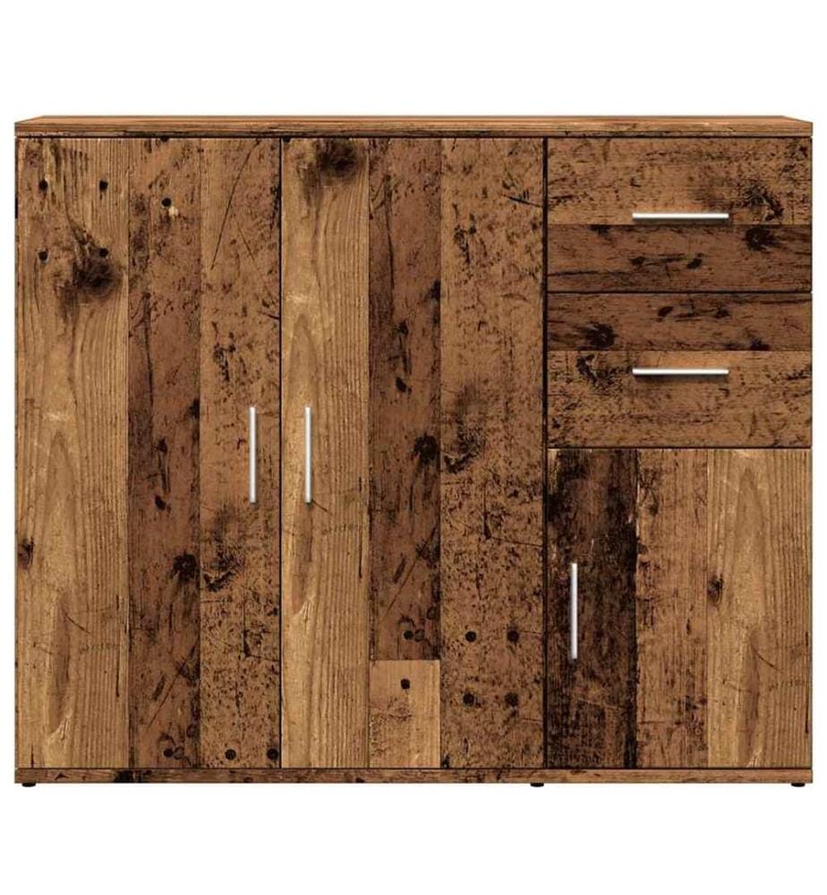 Sideboard Altholz-Optik 91x29,5x75 cm Holzwerkstoff