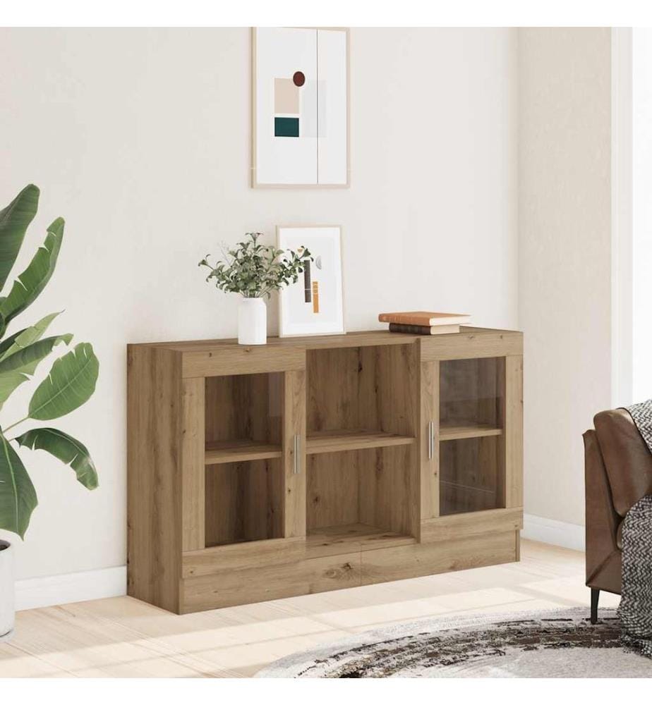 Sideboard Artisan-Eiche 120x30,5x70 cm Holzwerkstoff