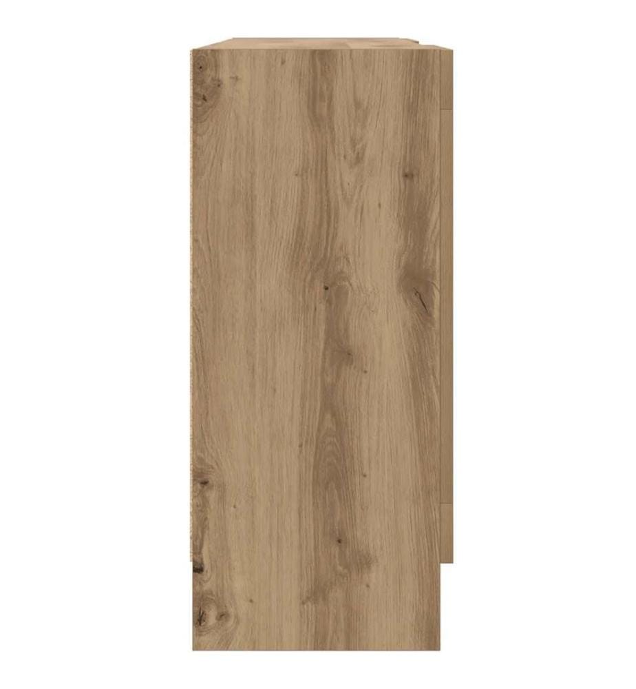 Sideboard Artisan-Eiche 120x30,5x70 cm Holzwerkstoff