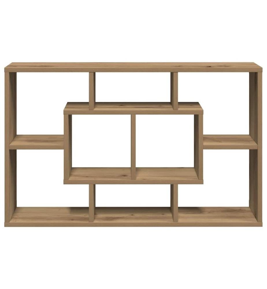 Wandregal Artisan-Eiche 85 x 16 x 52,5 cm Holzwerkstoff