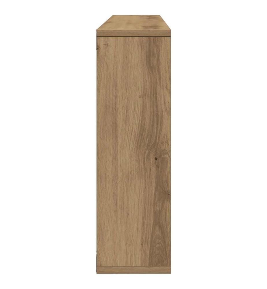 Wandregal Artisan-Eiche 85 x 16 x 52,5 cm Holzwerkstoff