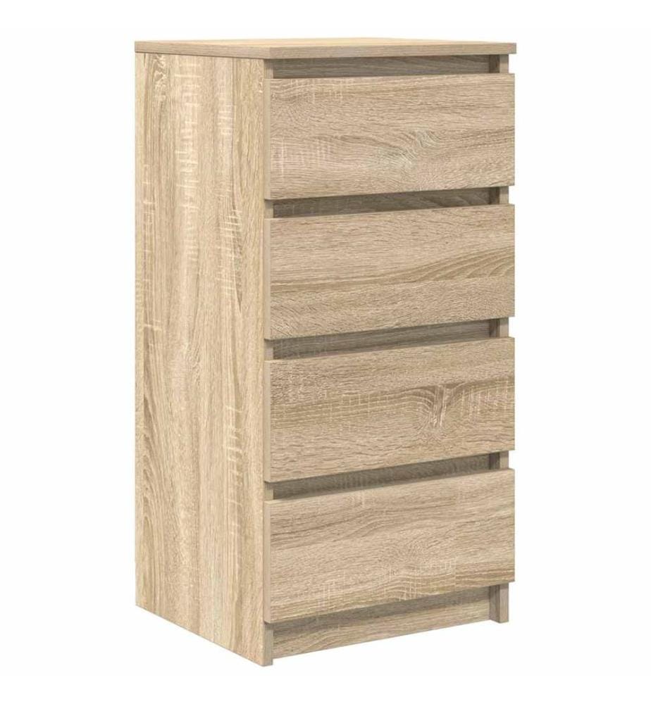 Sideboard Sonoma-Eiche 37,5x35x76 cm Holzwerkstoff