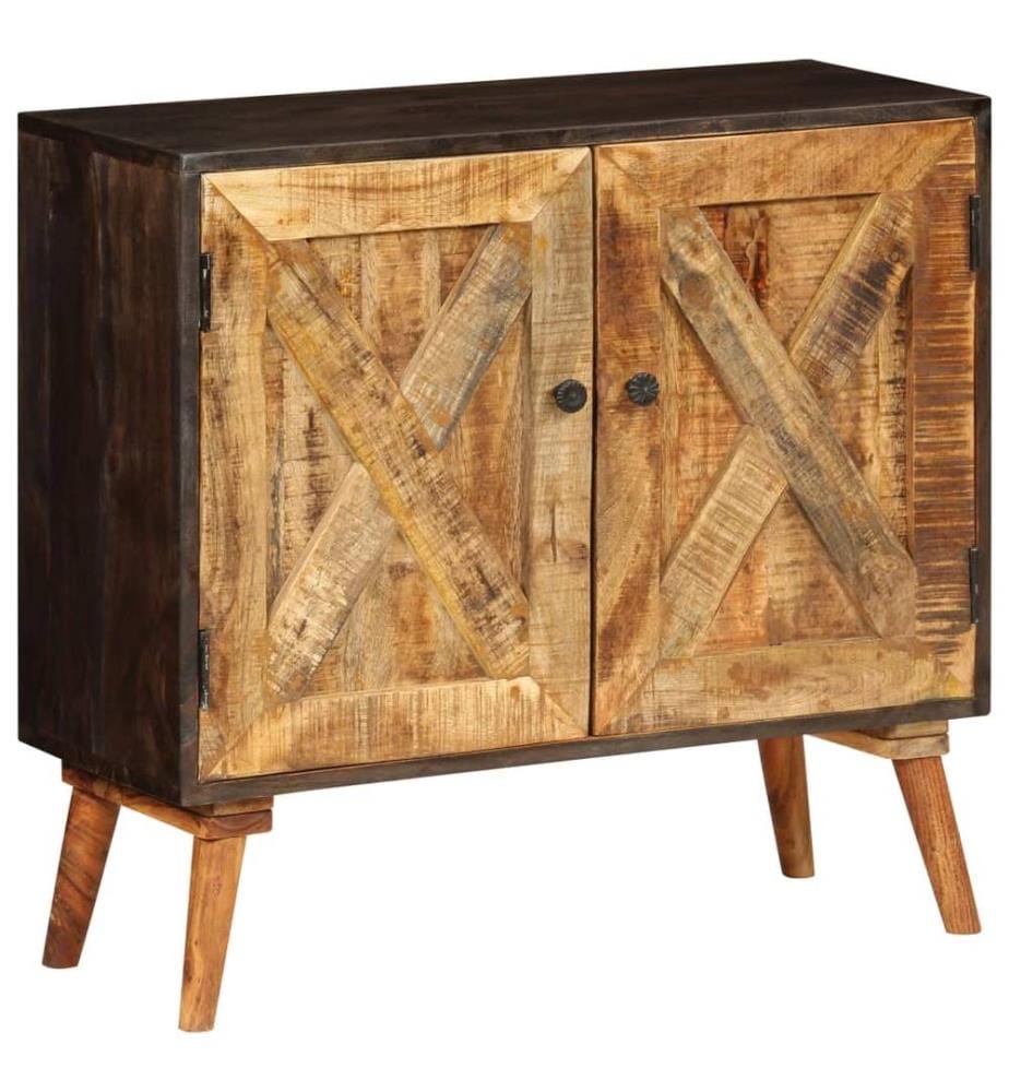 Sideboard Massivholz Mango 85x30x75 cm