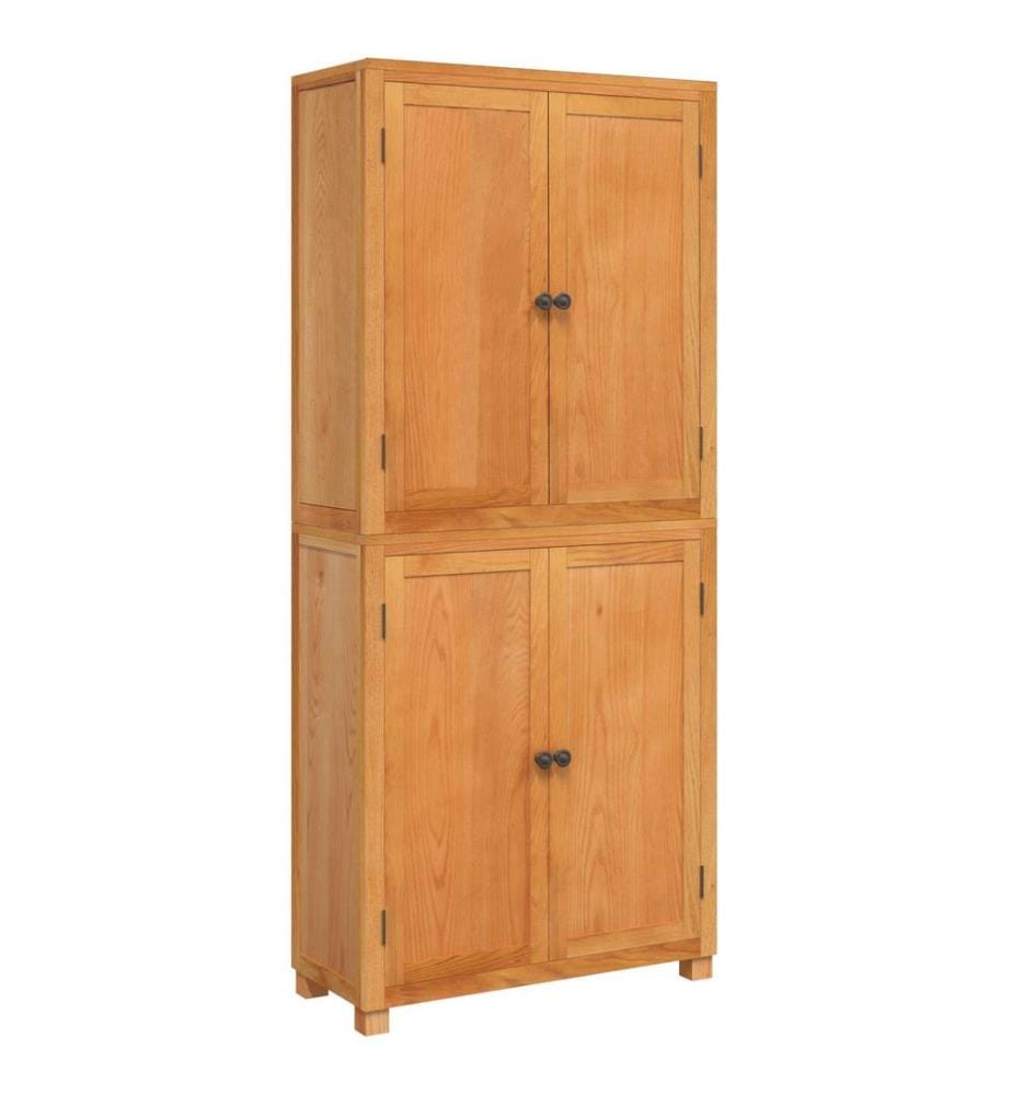 Aufbewahrungsmöbel-Set mit Speicher mit Tür Braun Holzwerkstoff