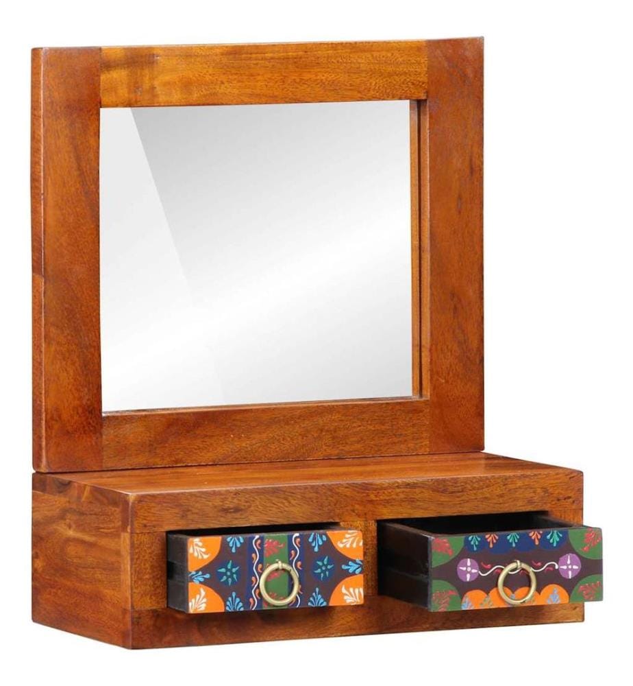 Meuble mural Marron 40 x 20 x 50 cm Bois d'Acacia Massif