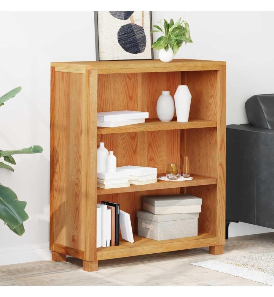 Schrank mit Speicher Braun Holzwerkstoff