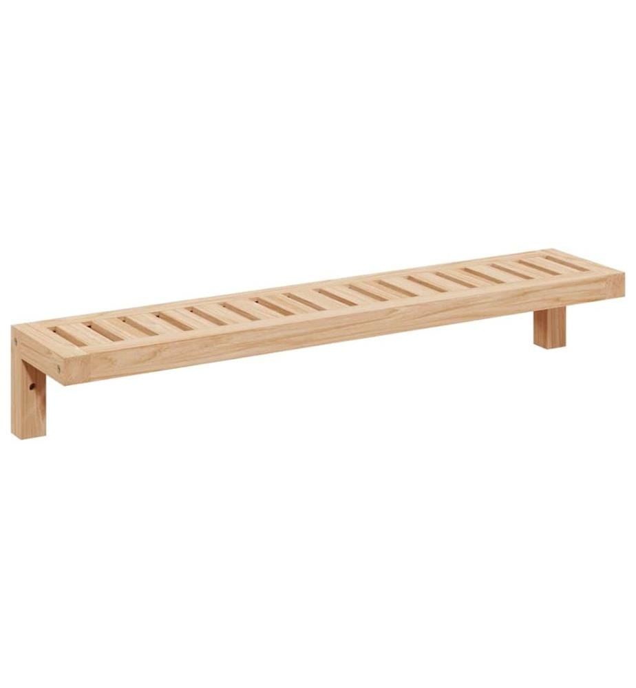 Étagère murale suspendue Naturel 62 x 10 x 12,5 cm