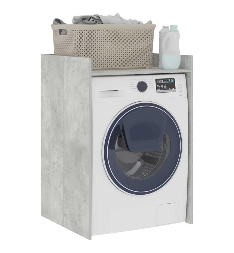 Armoire pour machine à laver Béton 67,5 x 62 x 97 cm