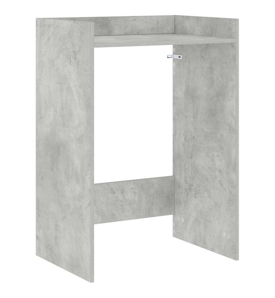 Armoire pour machine à laver Béton 67,5 x 48 x 97 cm