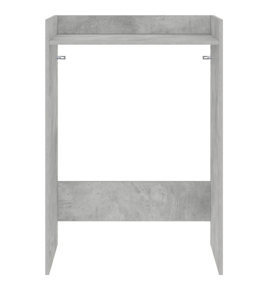 Armoire pour machine à laver Béton 67,5 x 48 x 97 cm