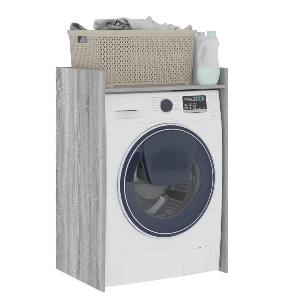 Waschmaschinen-Schrank Graues Sonoma 67,5 x 48 x 97 cm