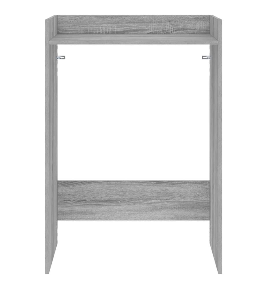 Waschmaschinen-Schrank Graues Sonoma 67,5 x 48 x 97 cm