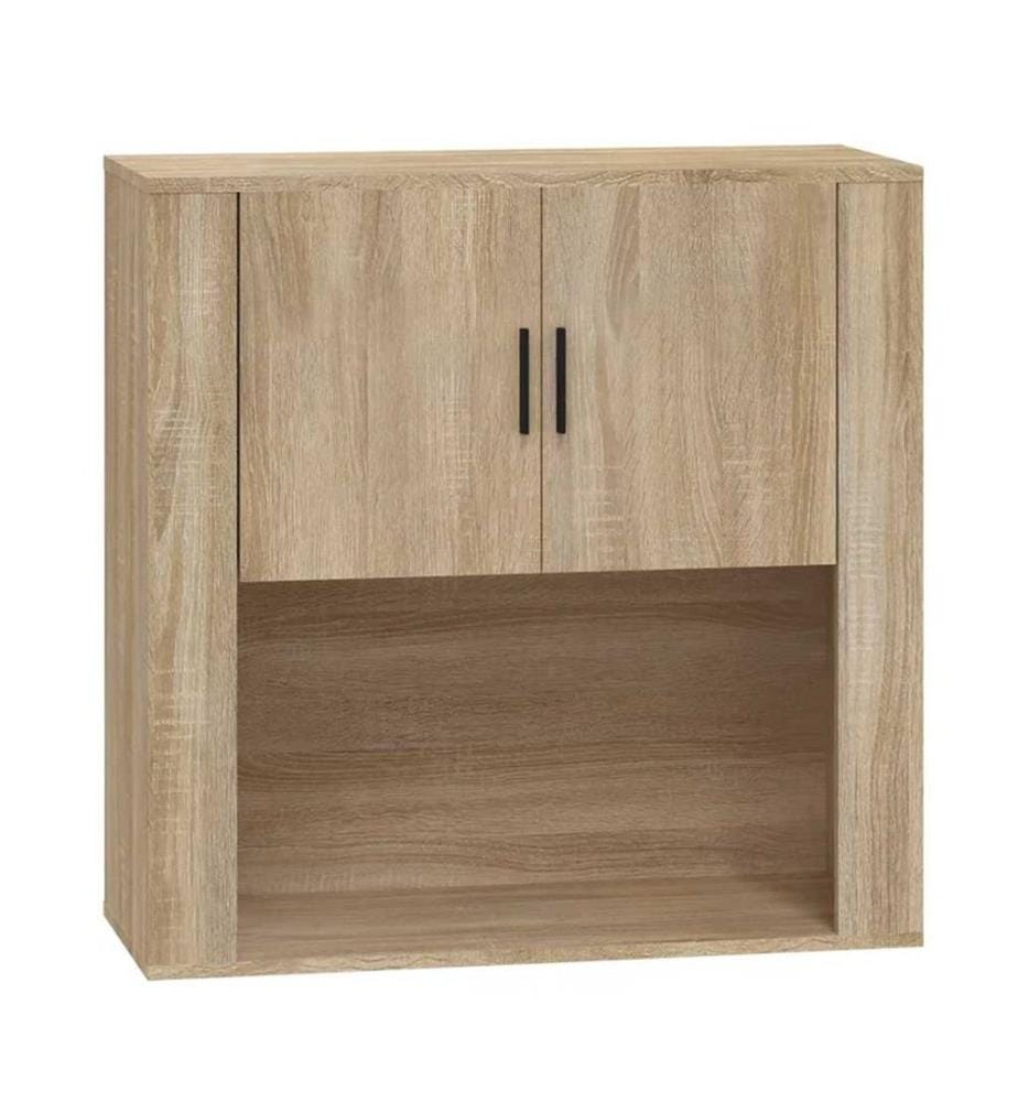 Wandschrank Sonoma-Eiche 80x33x80 cm Holzwerkstoff