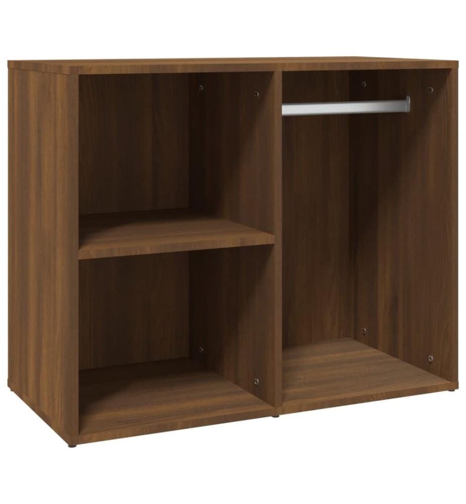 Regal für Schminktisch Braun Eichen-Optik 80x40x65 cm