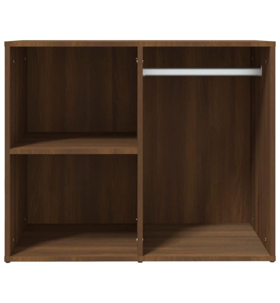 Regal für Schminktisch Braun Eichen-Optik 80x40x65 cm