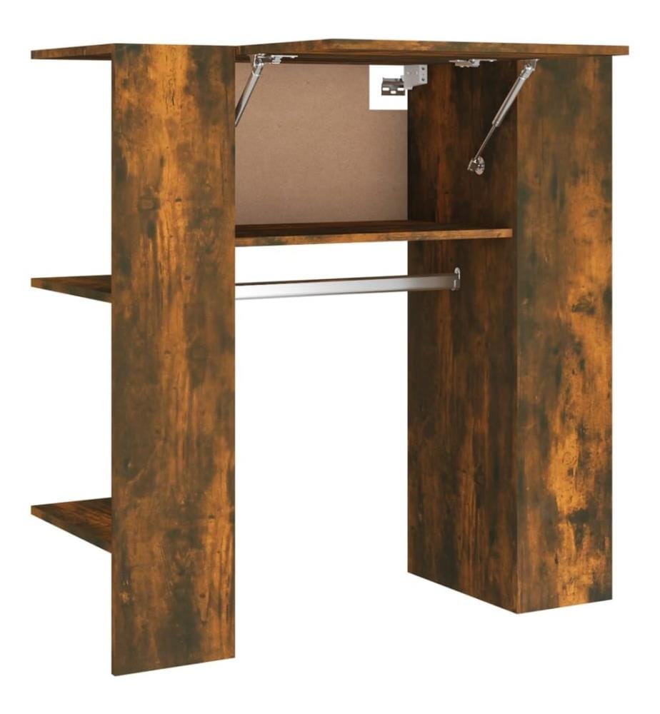 Flurschrank Räuchereiche 97,5x37x99 cm Holzwerkstoff