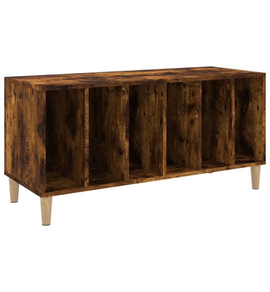 Plattenschrank Räuchereiche 100x38x48 cm Holzwerkstoff