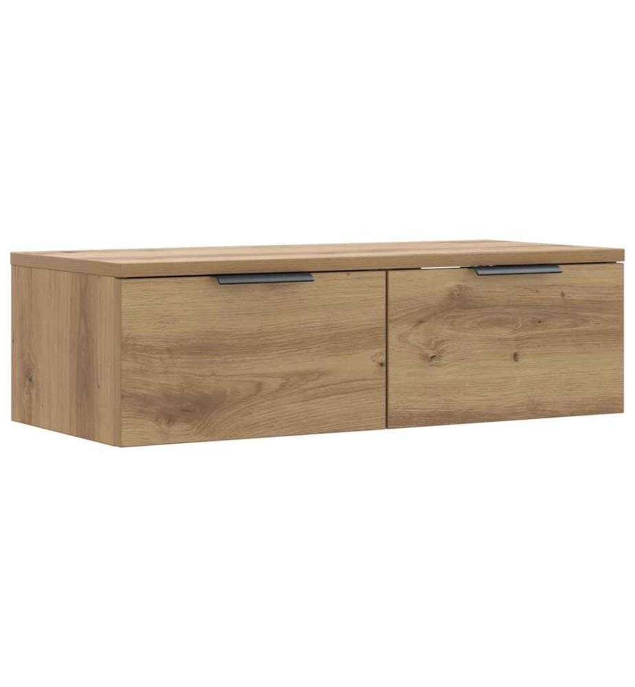 Wandschrank Artisan-Eiche 68x30x20 cm Holzwerkstoff