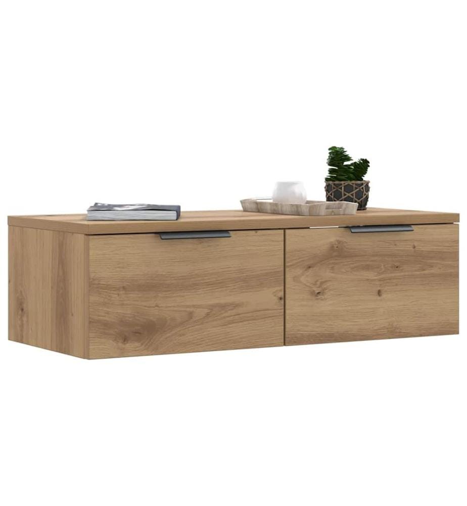 Wandschrank Artisan-Eiche 68x30x20 cm Holzwerkstoff