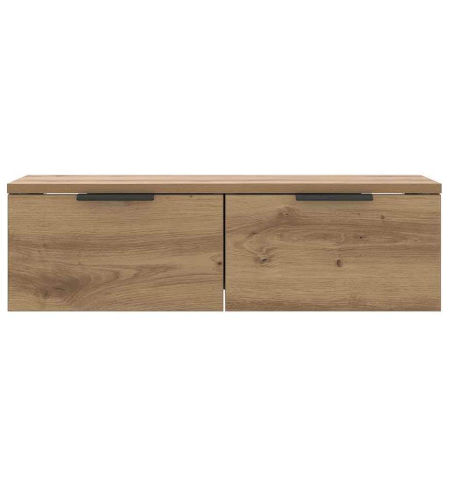 Wandschrank Artisan-Eiche 68x30x20 cm Holzwerkstoff